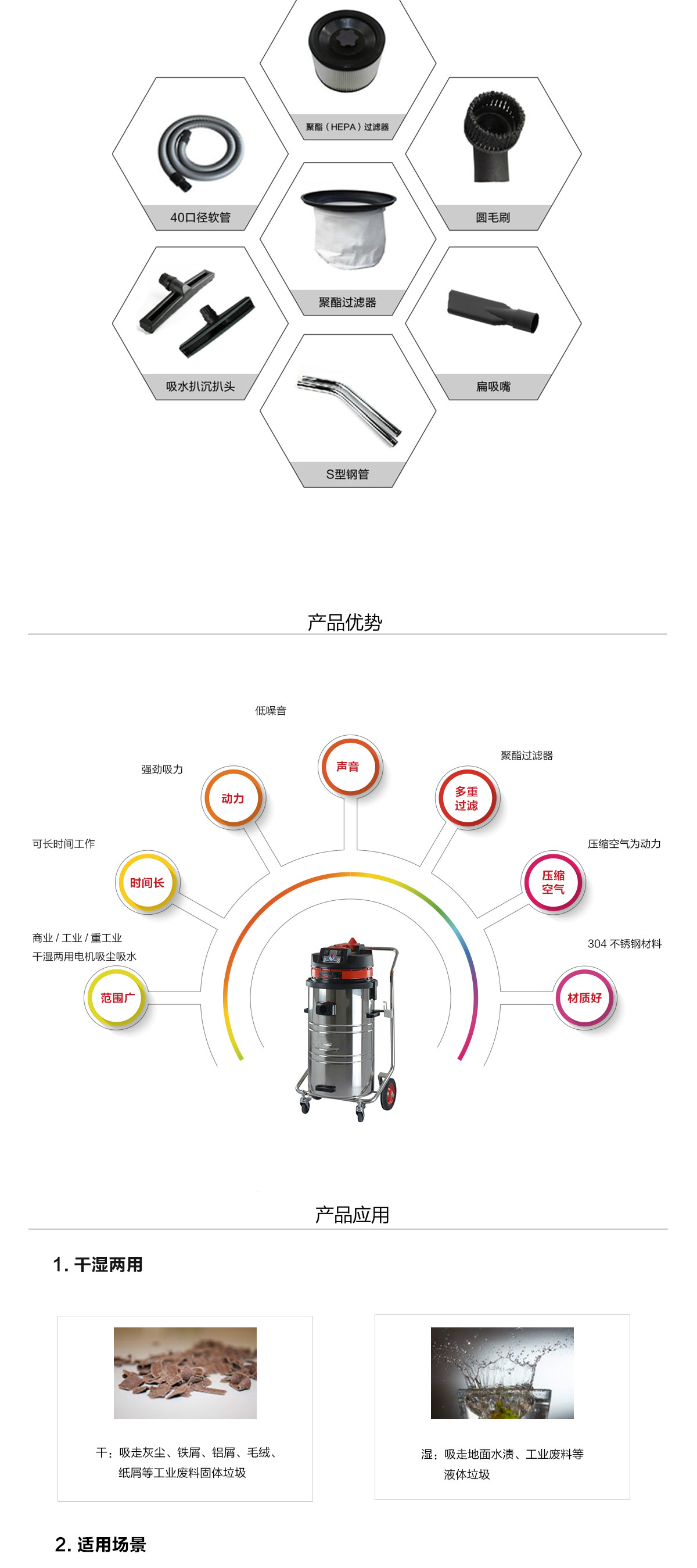 氣動工業吸塵器廠家